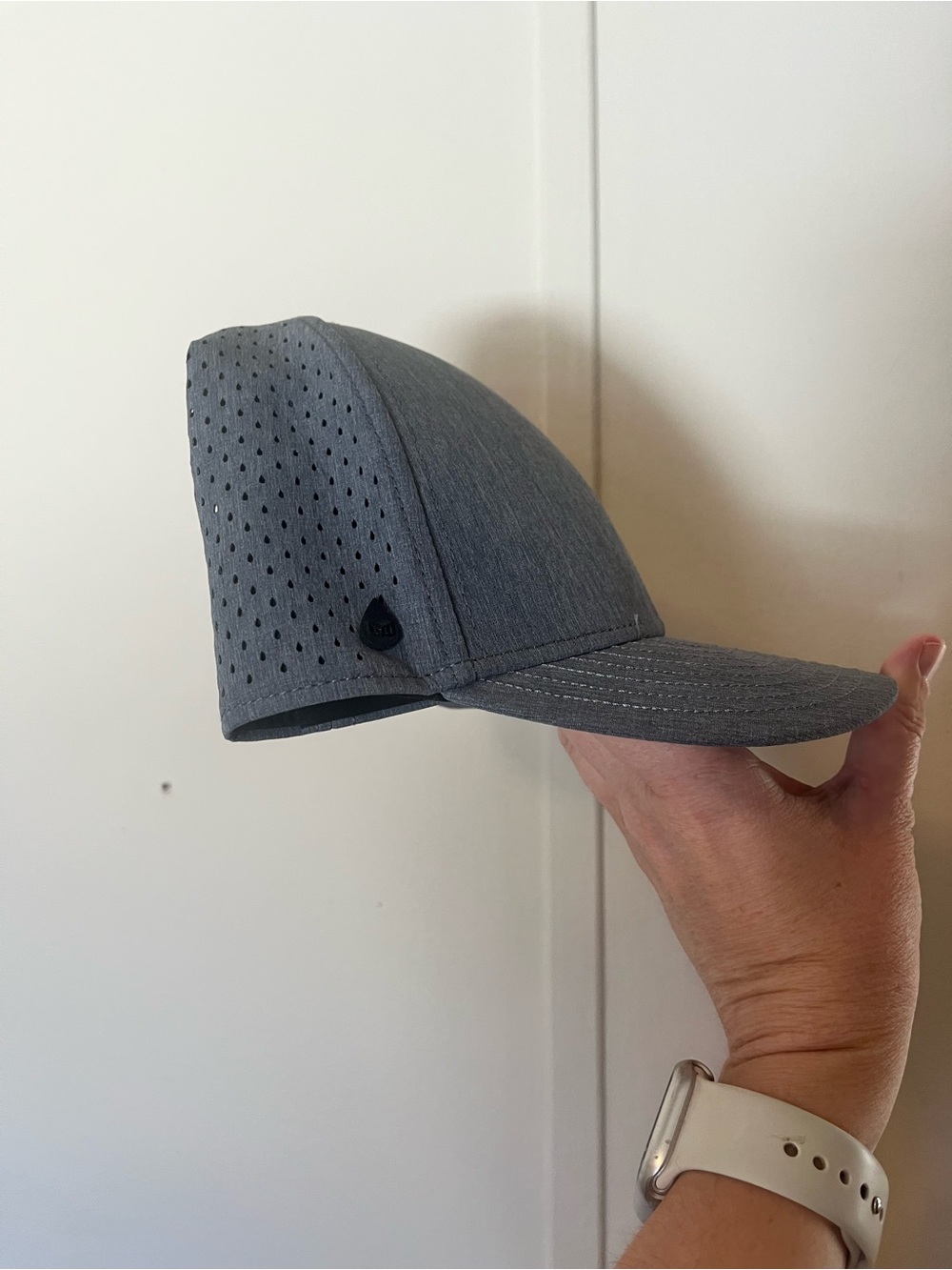 Melin A-GAME Hydro Performance Snapback Hat in Heather Gray - Picture 4 of 7